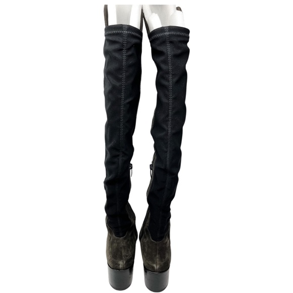 Via Spiga Alto OTK Over The Knee Suede Boots Anthropologie Women’s 8.5 - Picture 9 of 15